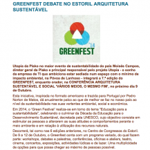 Utopia e Greenfest no blogue de Lisboa